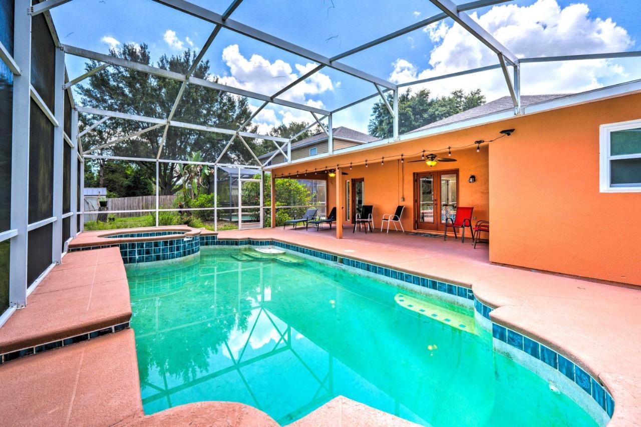 Sunny Clermont Retreat With Pool 12 Mi To Disney! Orlando Luaran gambar